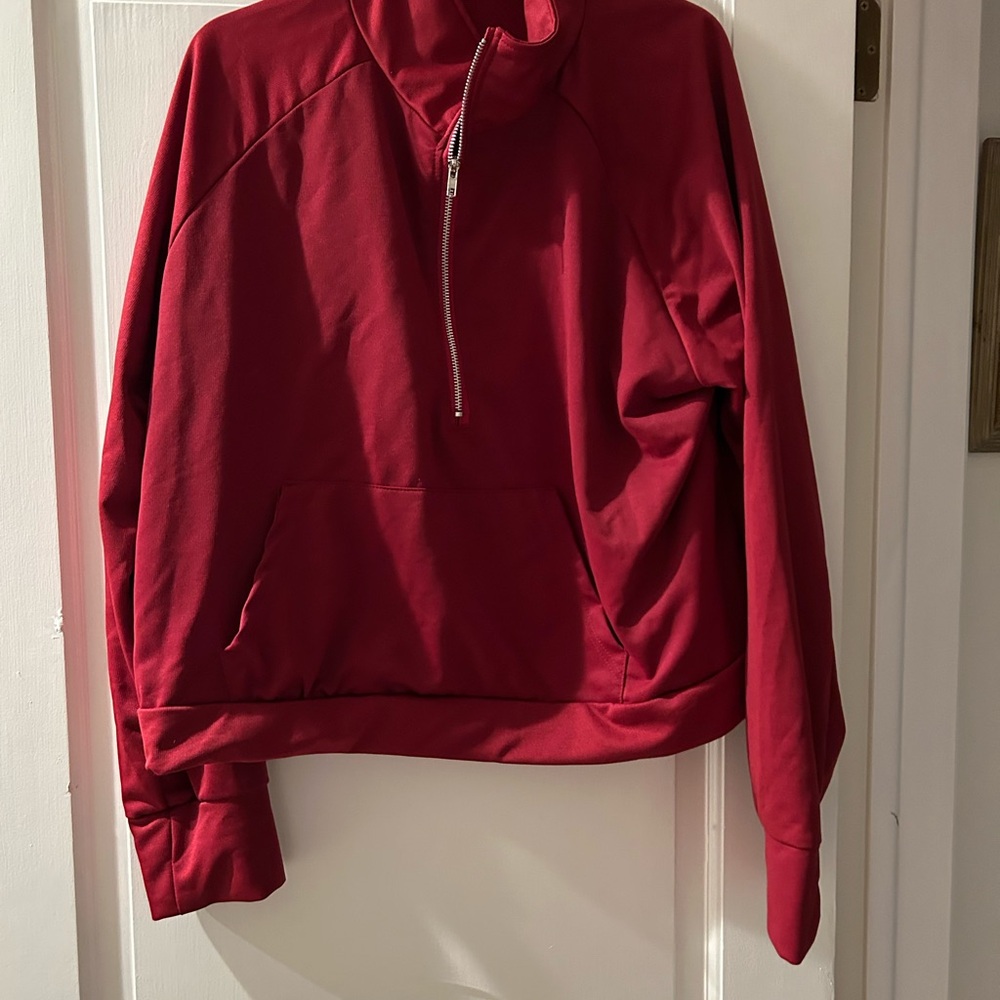Nordstrom Red Track Jacket